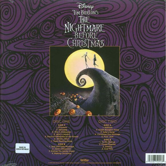 Danny Elfman - Tim Burton's The Nightmare Before Christmas (Original Motion Pict - Picture 2 of 2